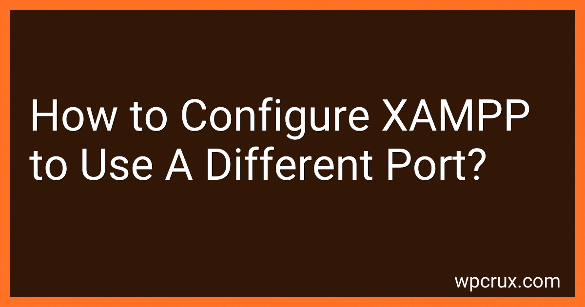How to Configure XAMPP to Use A Different Port? image