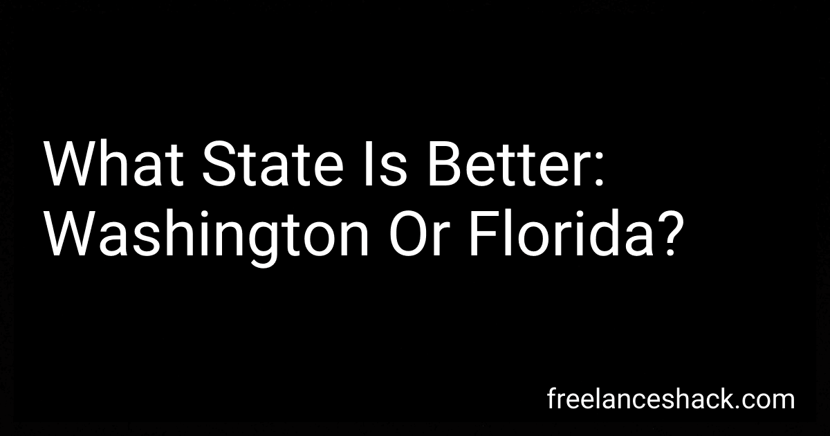 What State Is Better: Washington Or Florida? preview