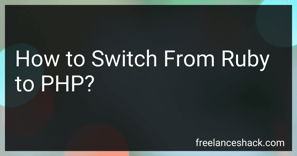 How to Switch From Ruby to PHP? preview