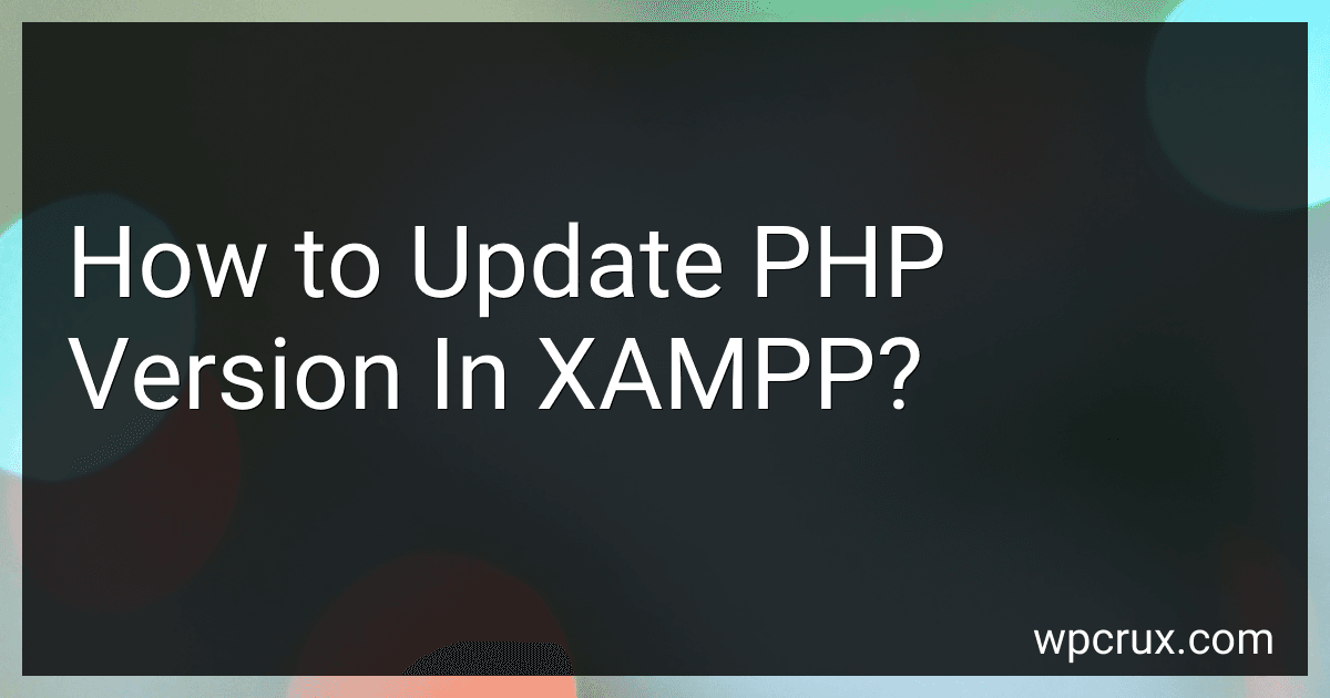 How to Update PHP Version In XAMPP? image