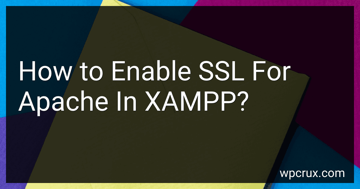 How to Enable SSL For Apache In XAMPP? image