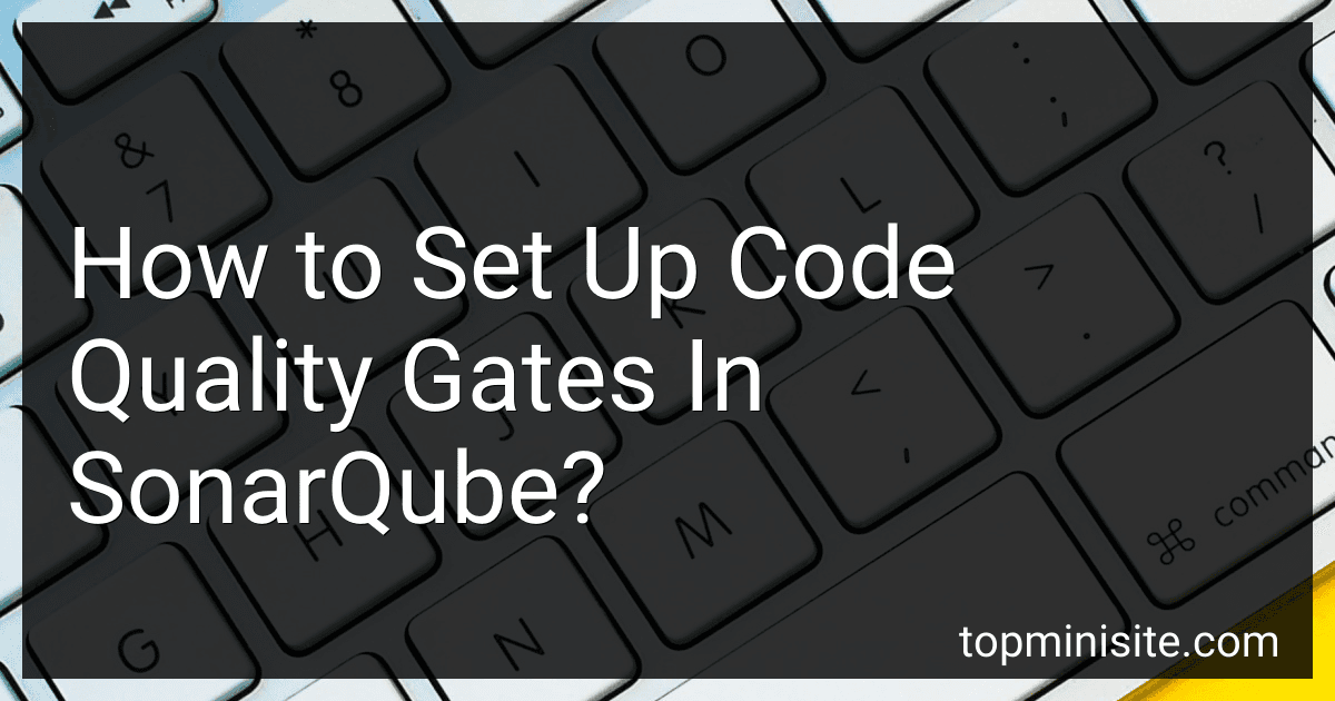 How to Set Up Code Quality Gates In SonarQube? image
