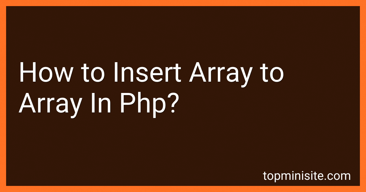 How to Insert Array to Array In Php? image