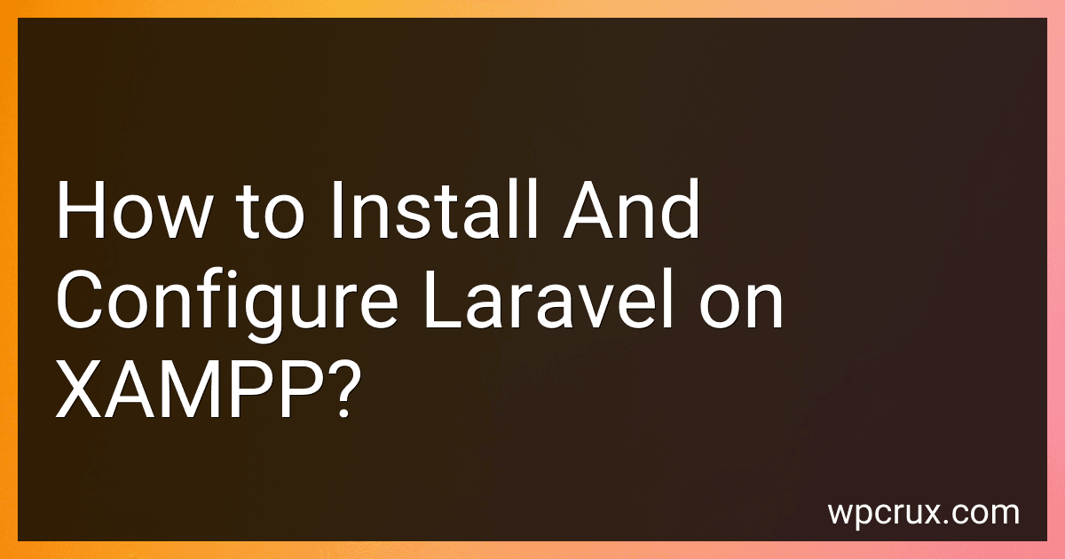 How to Install And Configure Laravel on XAMPP? image