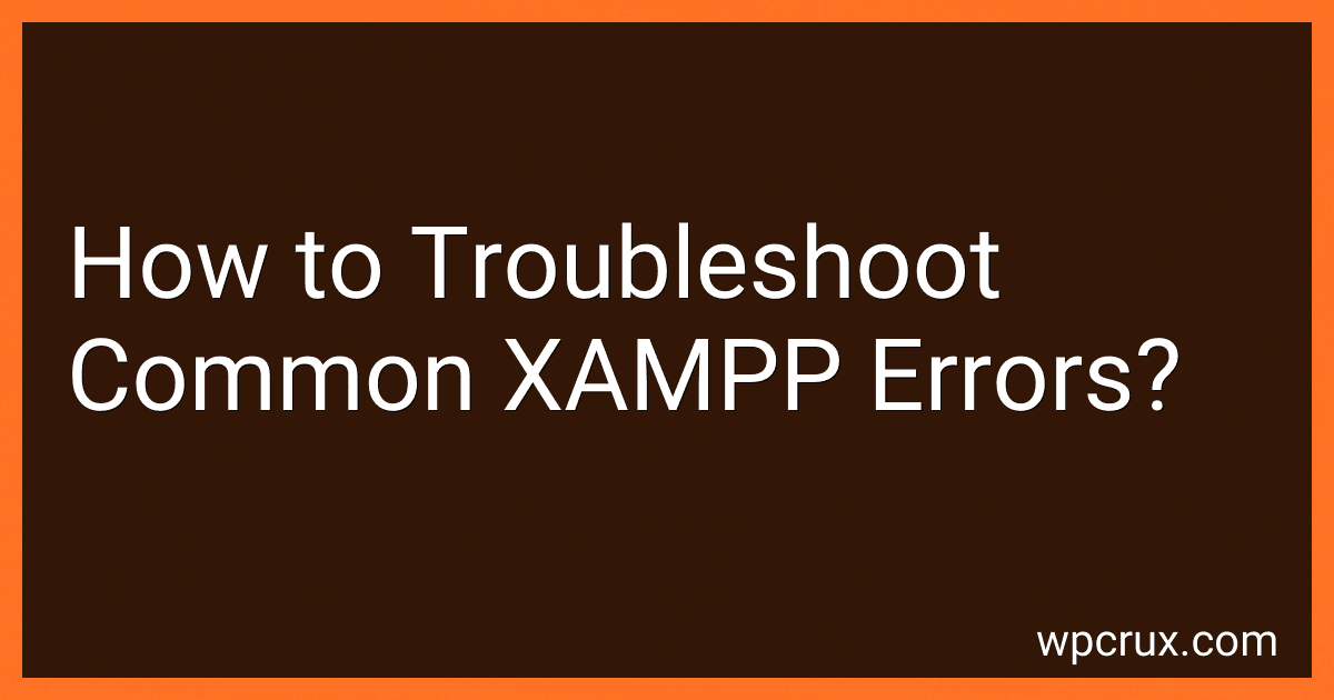 How to Troubleshoot Common XAMPP Errors? image