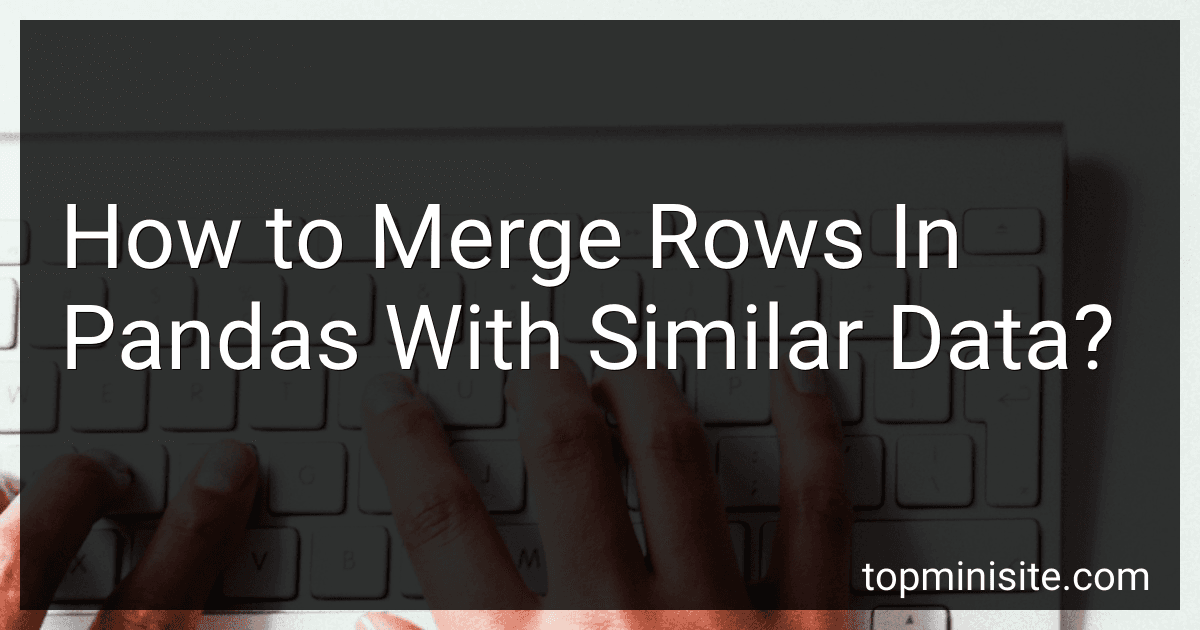 How to Merge Rows In Pandas With Similar Data? image