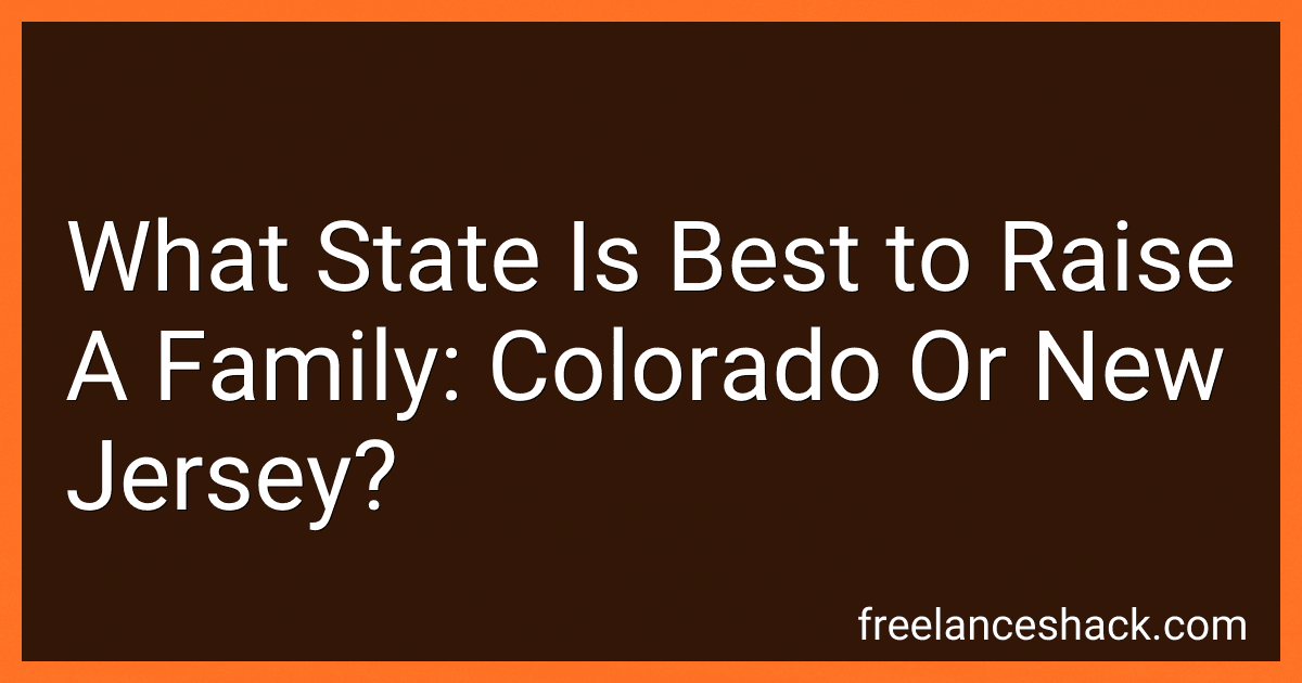 What State Is Best to Raise A Family: Colorado Or New Jersey? image