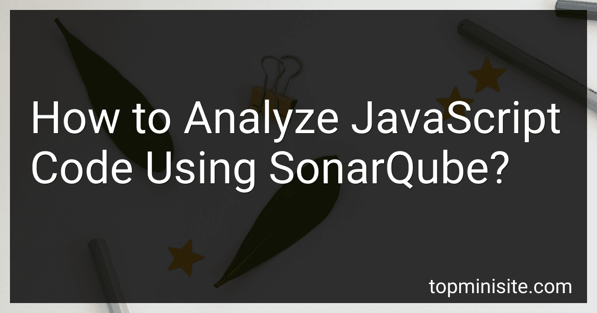 How to Analyze JavaScript Code Using SonarQube? image