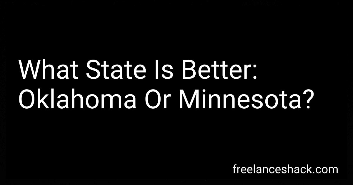 What State Is Better: Oklahoma Or Minnesota? preview