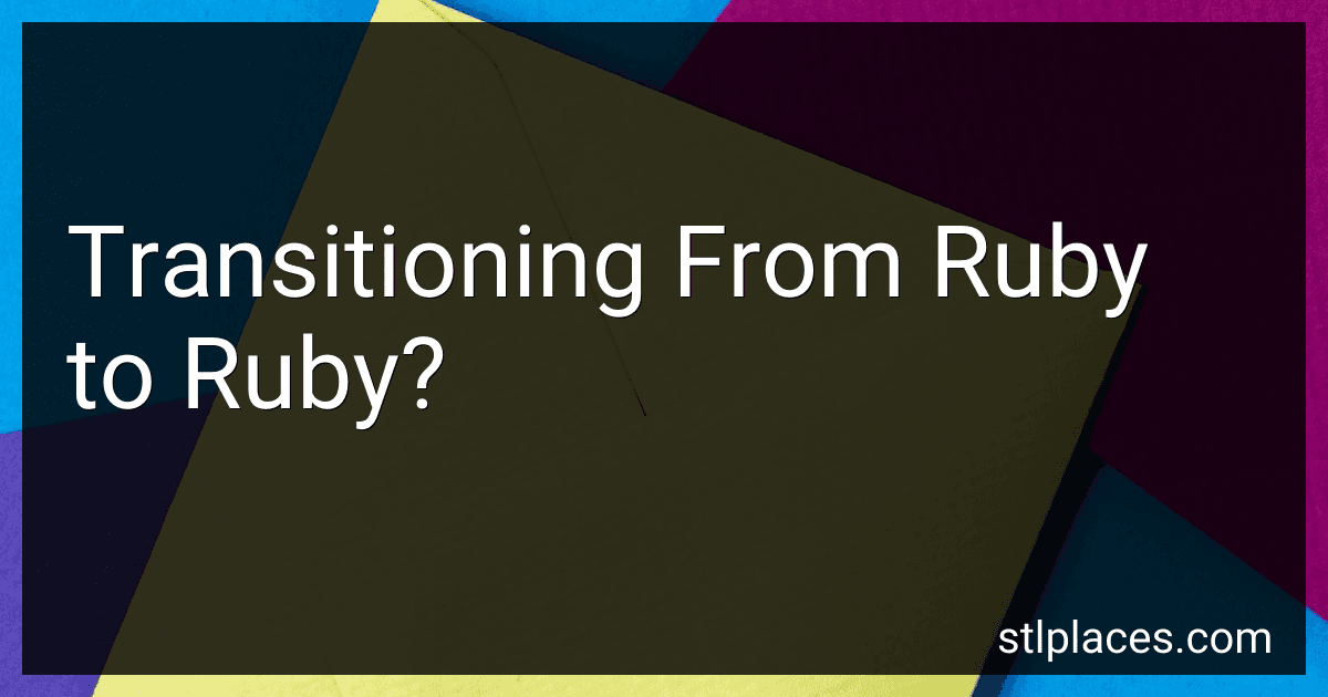 Transitioning From Ruby to Ruby? image