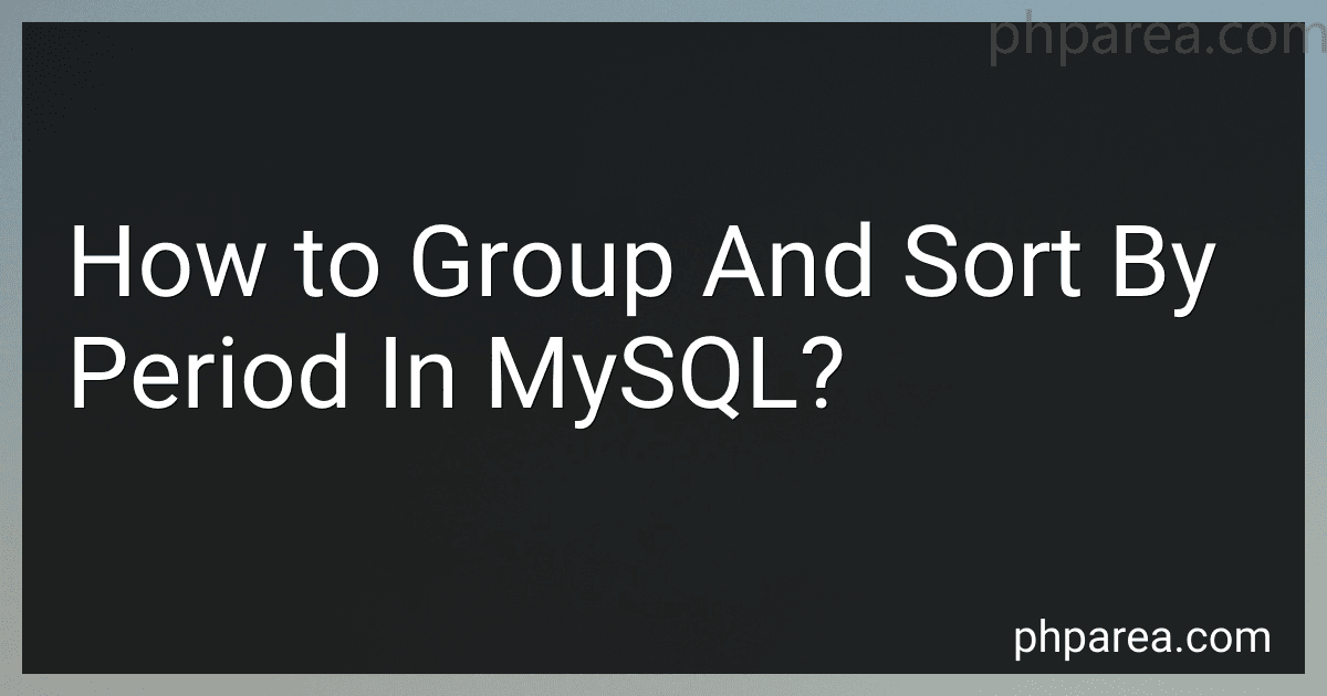 How to Group And Sort By Period In MySQL? image