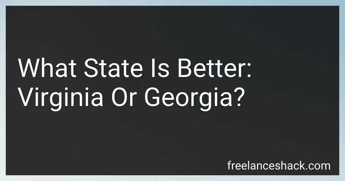 What State Is Better: Virginia Or Georgia? preview