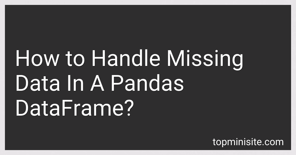 How to Handle Missing Data In A Pandas DataFrame? image