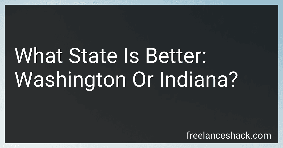 What State Is Better: Washington Or Indiana? image