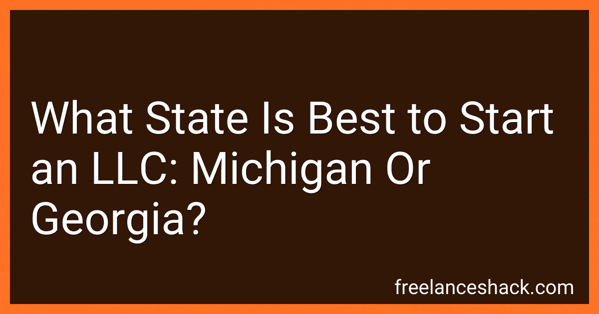 What State Is Best to Start an LLC: Michigan Or Georgia? image