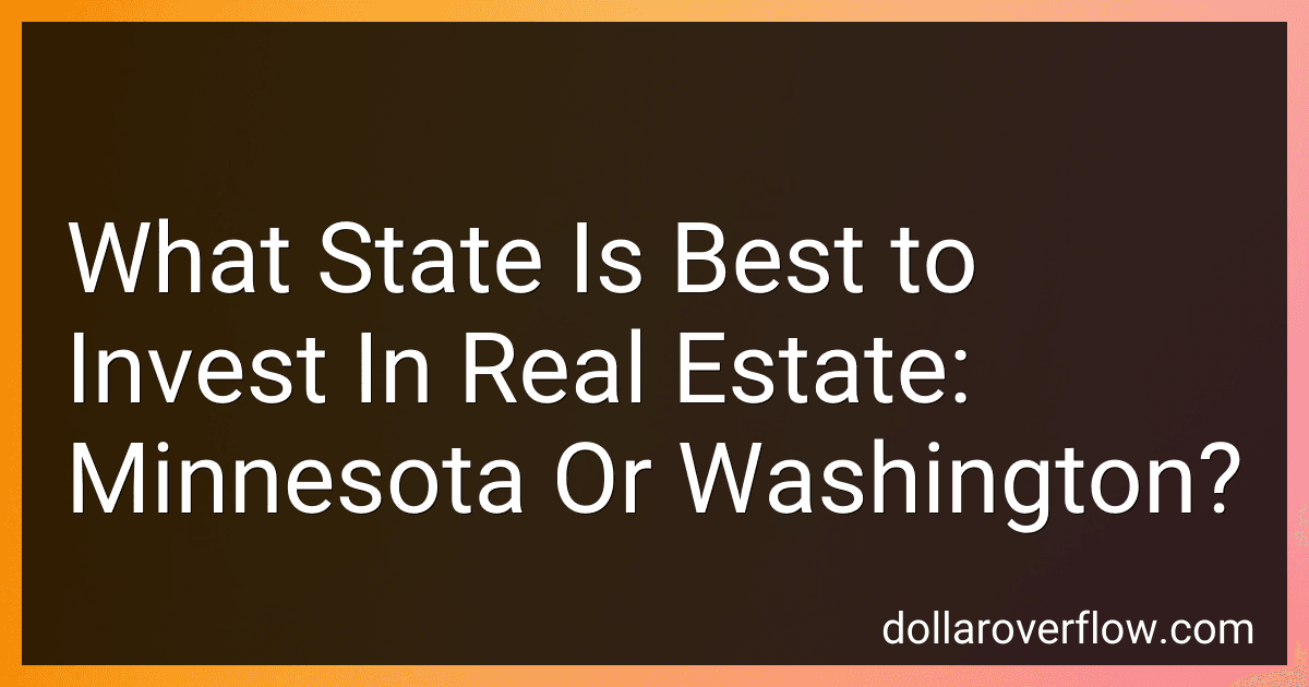 What State Is Best to Invest In Real Estate: Minnesota Or Washington? image