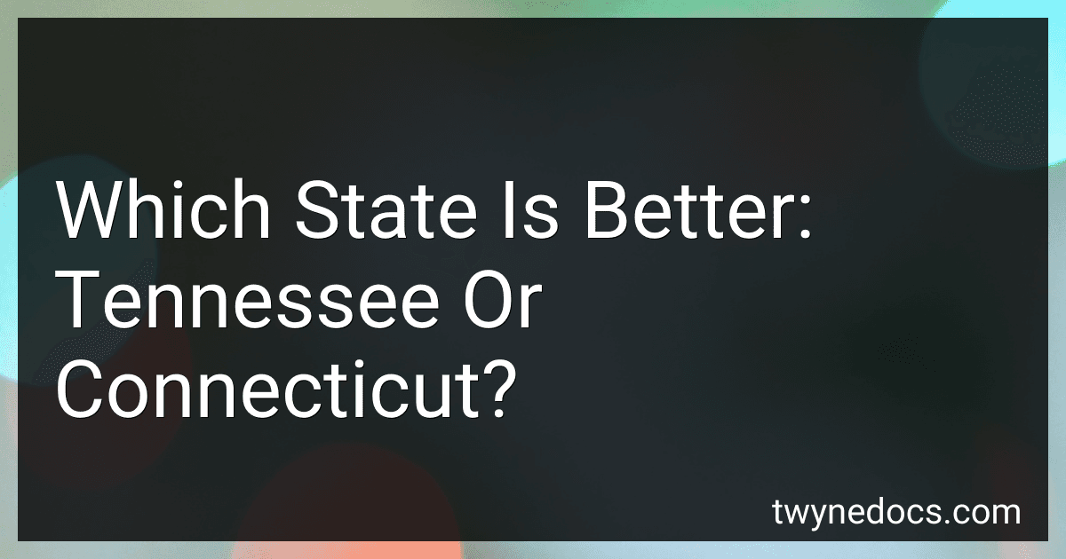 Which State Is Better: Tennessee Or Connecticut? image