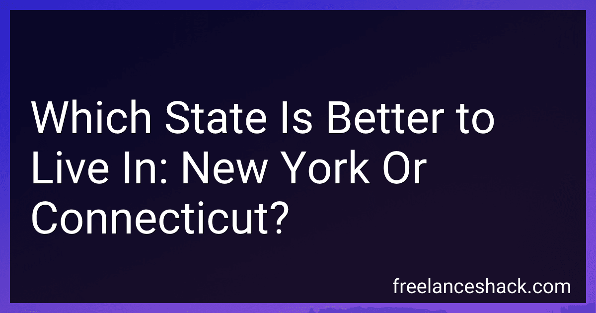 Which State Is Better to Live In: New York Or Connecticut? image