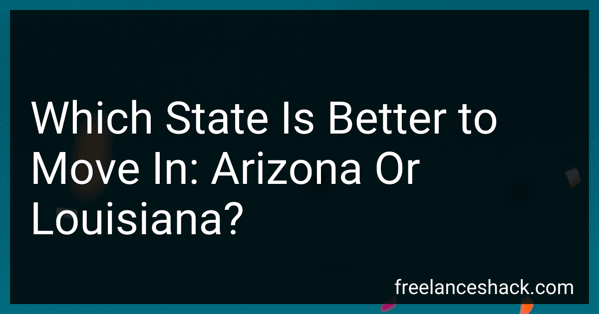 Which State Is Better to Move In: Arizona Or Louisiana? image