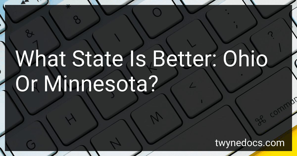 What State Is Better: Ohio Or Minnesota? image
