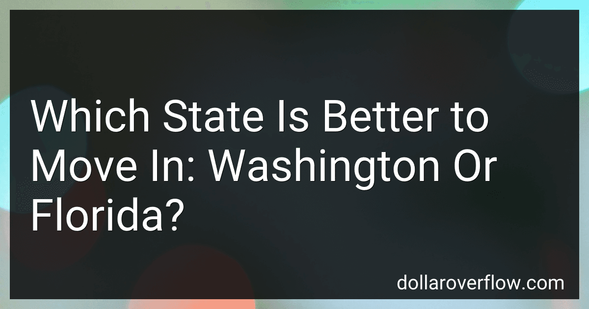Which State Is Better to Move In: Washington Or Florida? image
