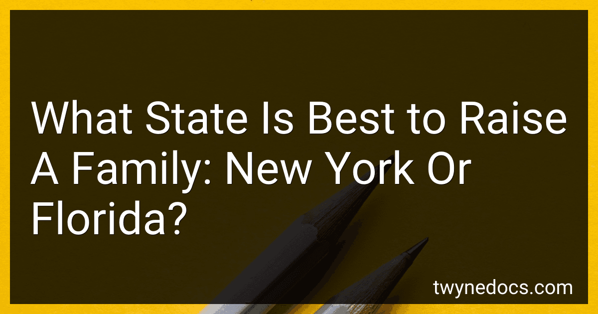 What State Is Best to Raise A Family: New York Or Florida? image