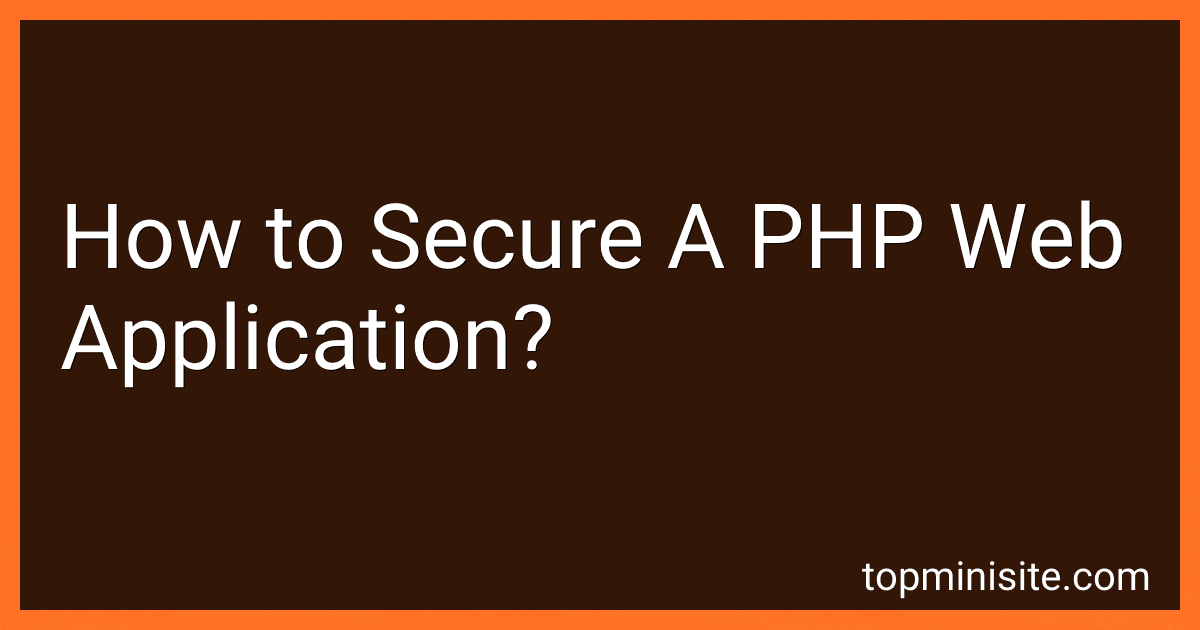 How to Secure A PHP Web Application? image