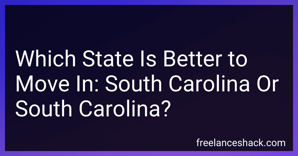 Which State Is Better to Move In: South Carolina Or South Carolina? image