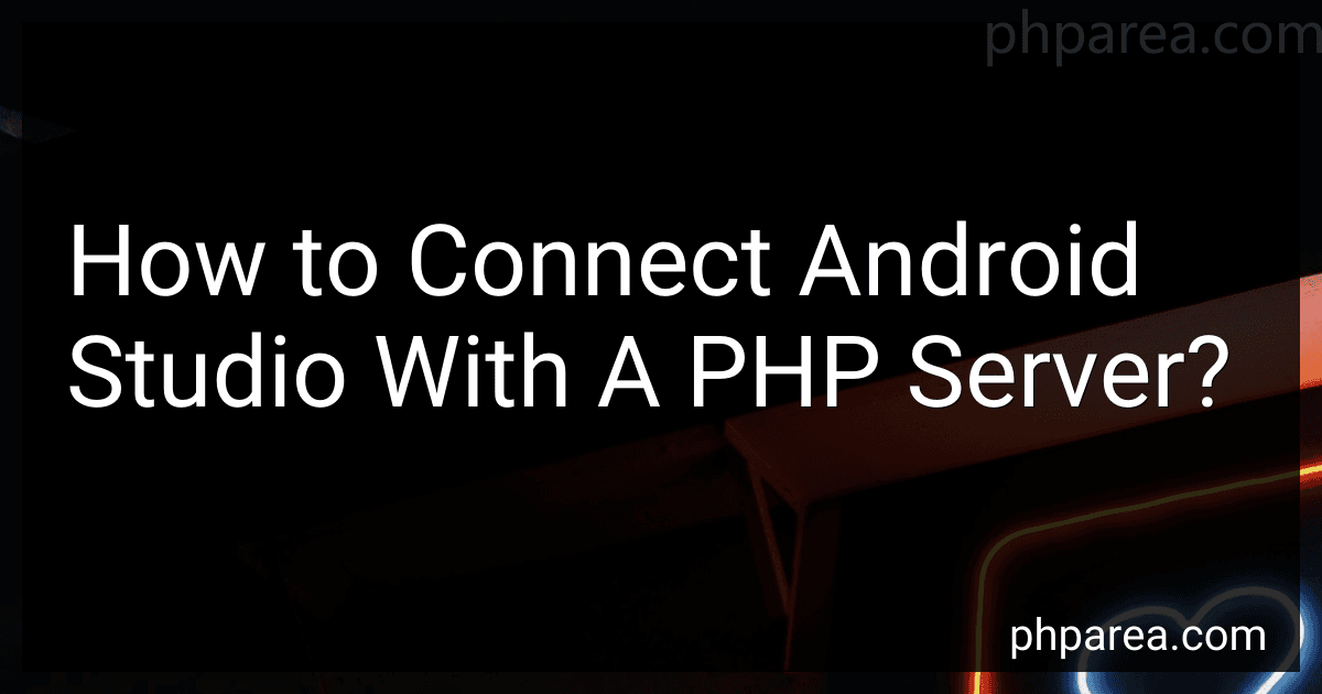 How to Connect Android Studio With A PHP Server? image