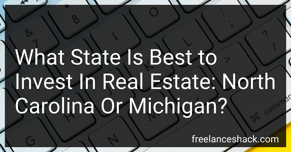 What State Is Best to Invest In Real Estate: North Carolina Or Michigan? image