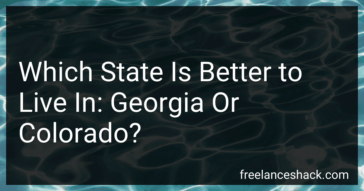 Which State Is Better to Live In: Georgia Or Colorado? image
