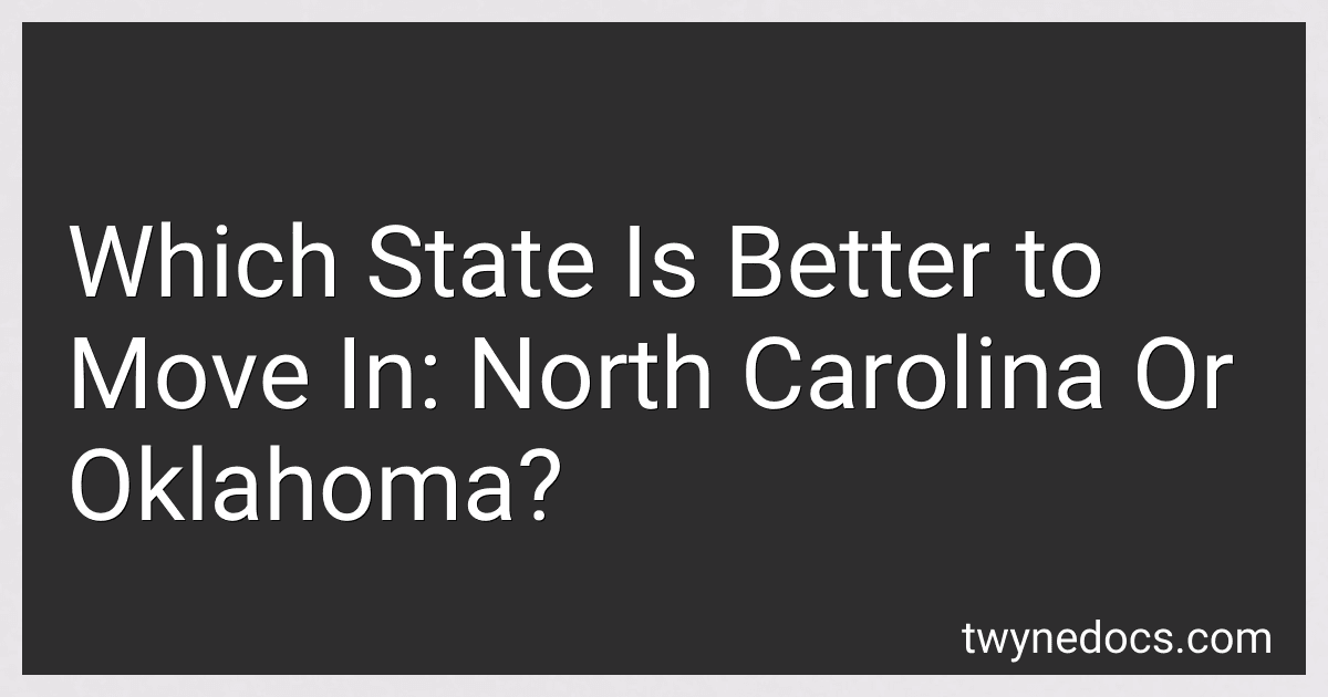 Which State Is Better to Move In: North Carolina Or Oklahoma? image