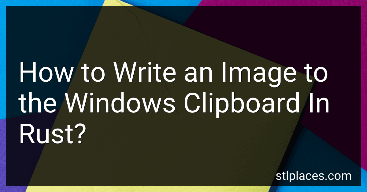 How to Write an Image to the Windows Clipboard In Rust? preview