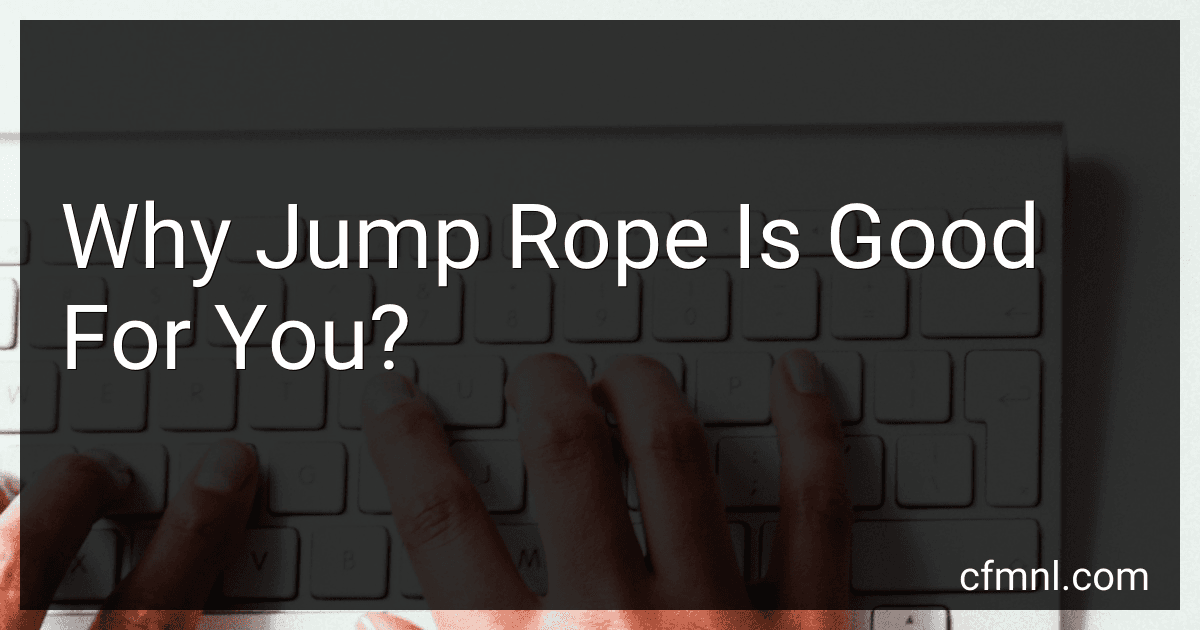 Why Jump Rope Is Good For You? image