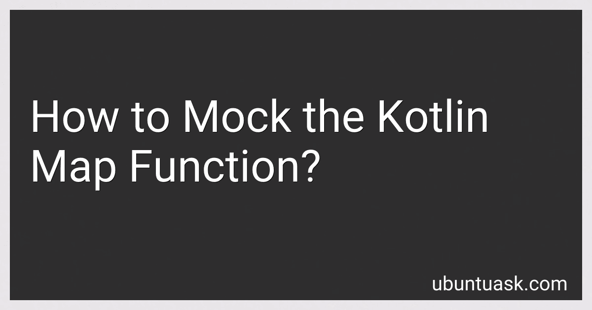 How to Mock the Kotlin Map Function? image