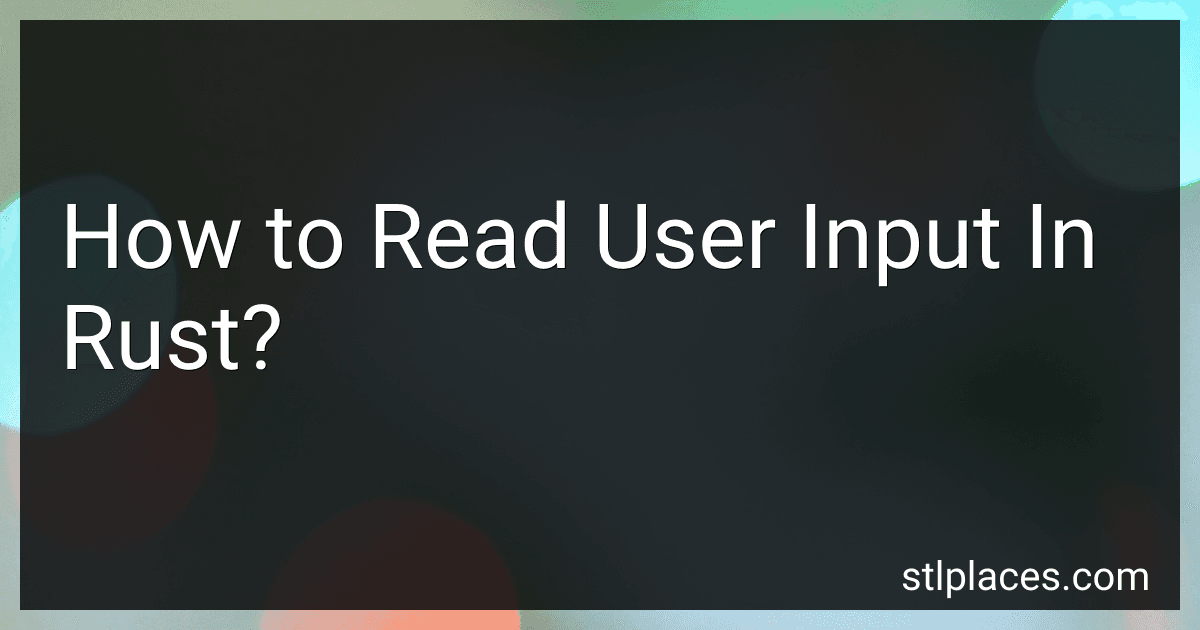 How to Read User Input In Rust? image