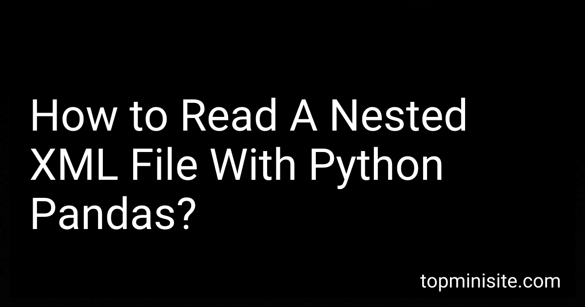 How to Read A Nested XML File With Python Pandas? image