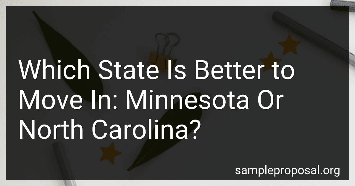Which State Is Better to Move In: Minnesota Or North Carolina? preview