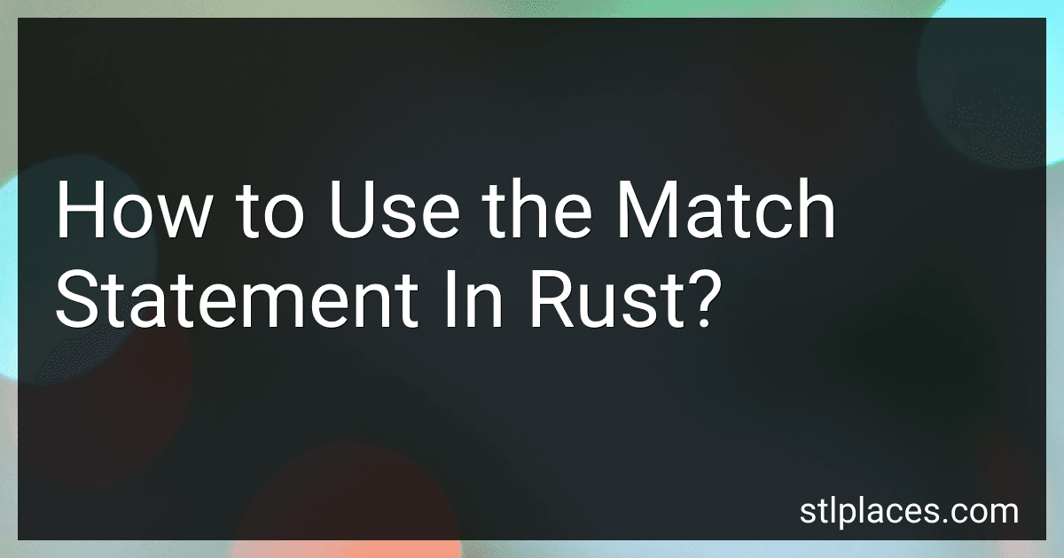 How to Use the Match Statement In Rust? image