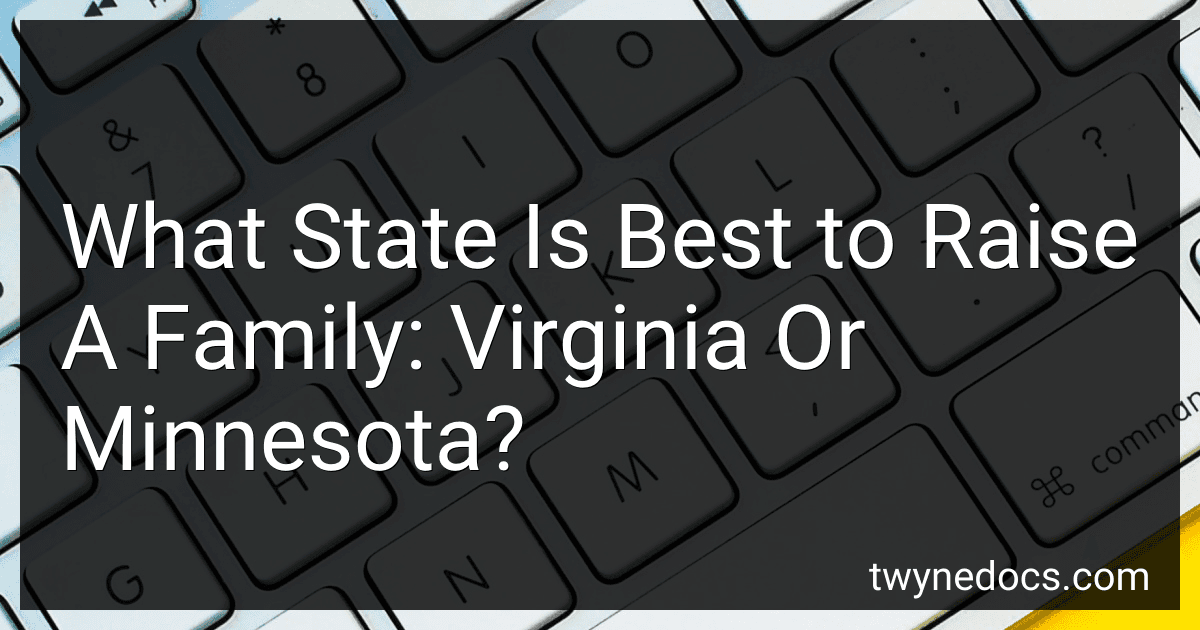 What State Is Best to Raise A Family: Virginia Or Minnesota? image