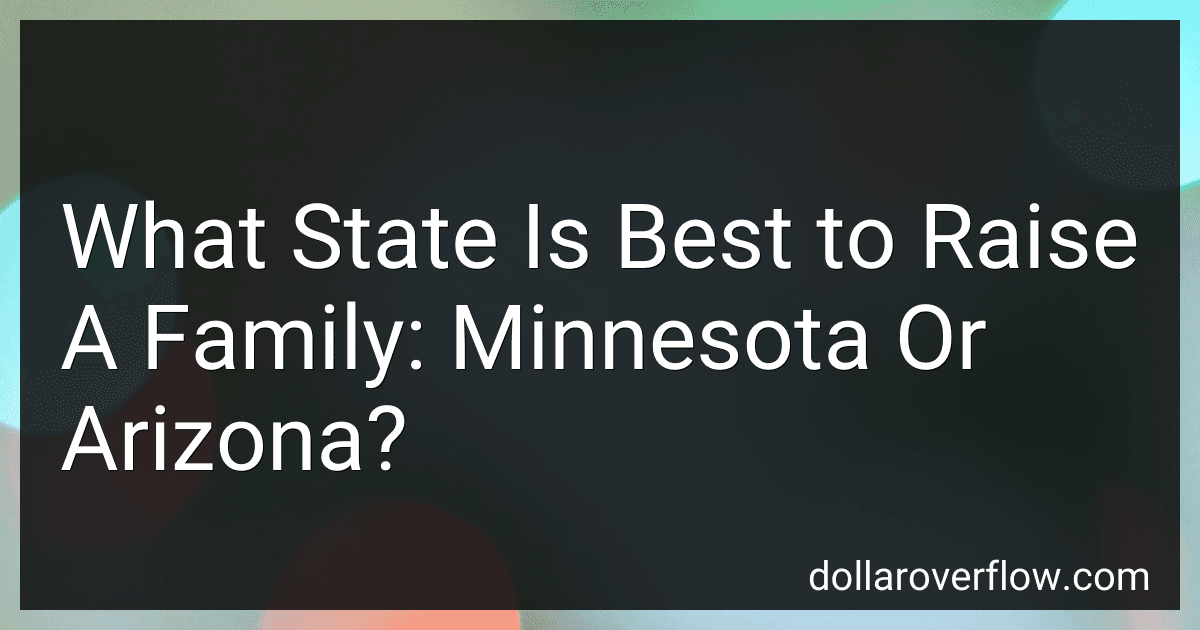 What State Is Best to Raise A Family: Minnesota Or Arizona? image