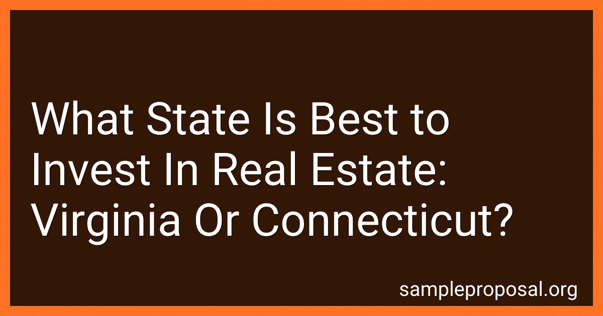 What State Is Best to Invest In Real Estate: Virginia Or Connecticut? preview