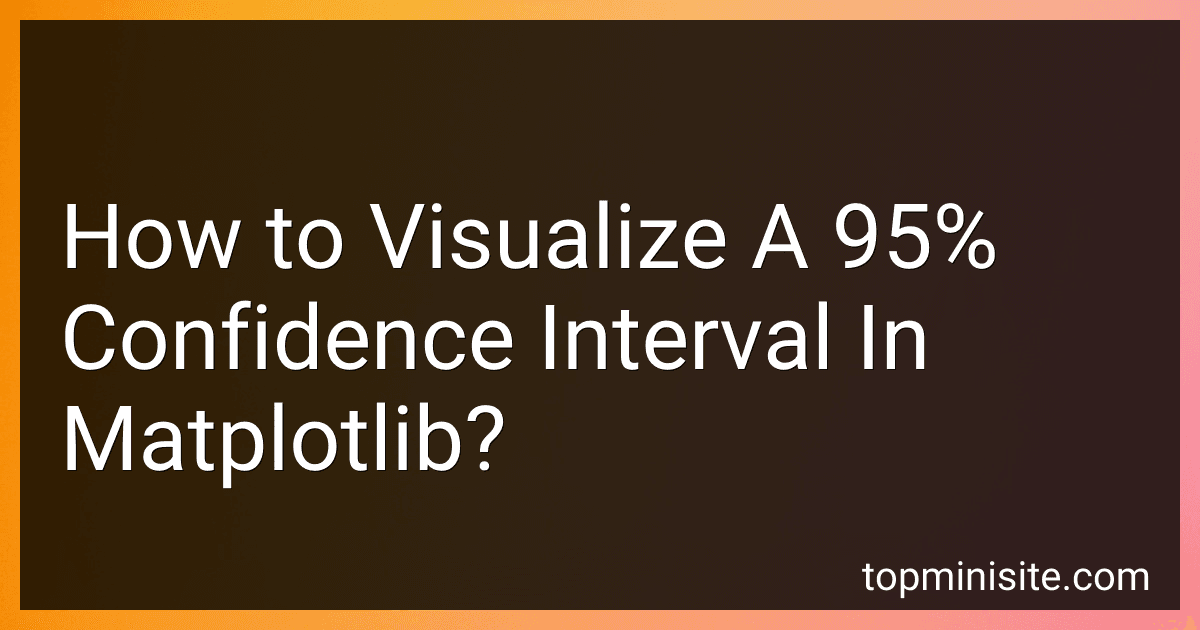 How to Visualize A 95% Confidence Interval In Matplotlib? image