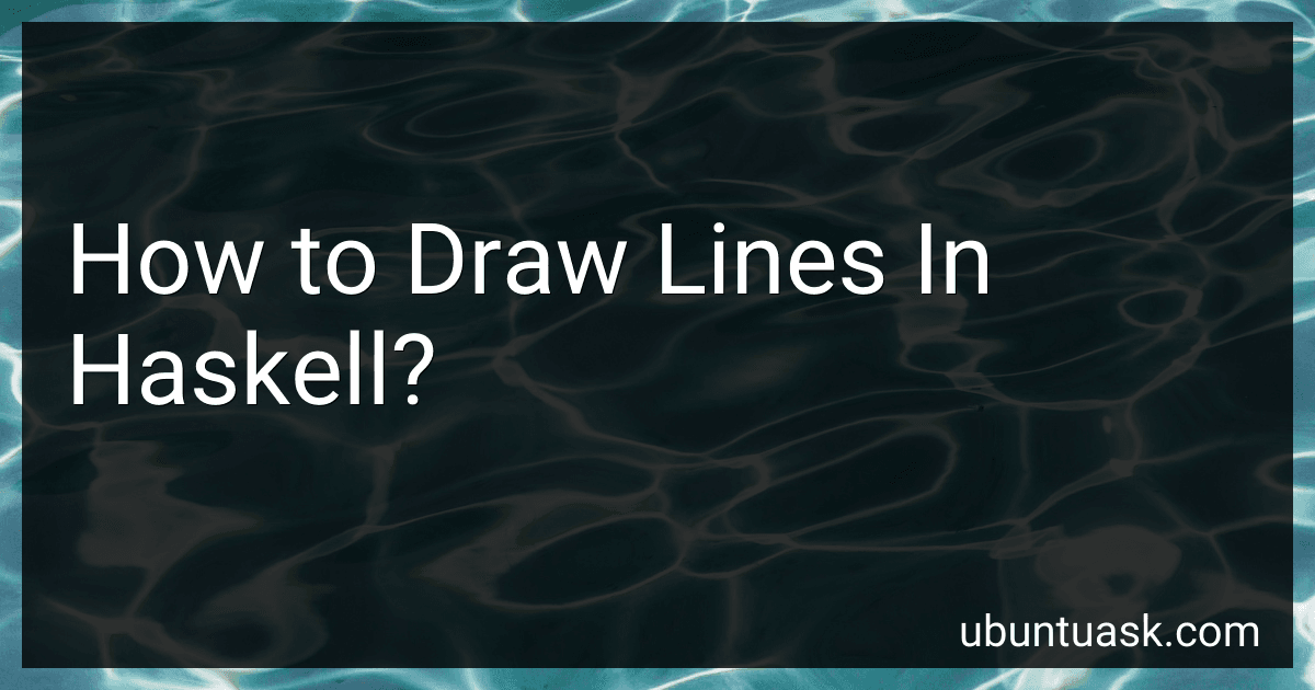How to Draw Lines In Haskell? image