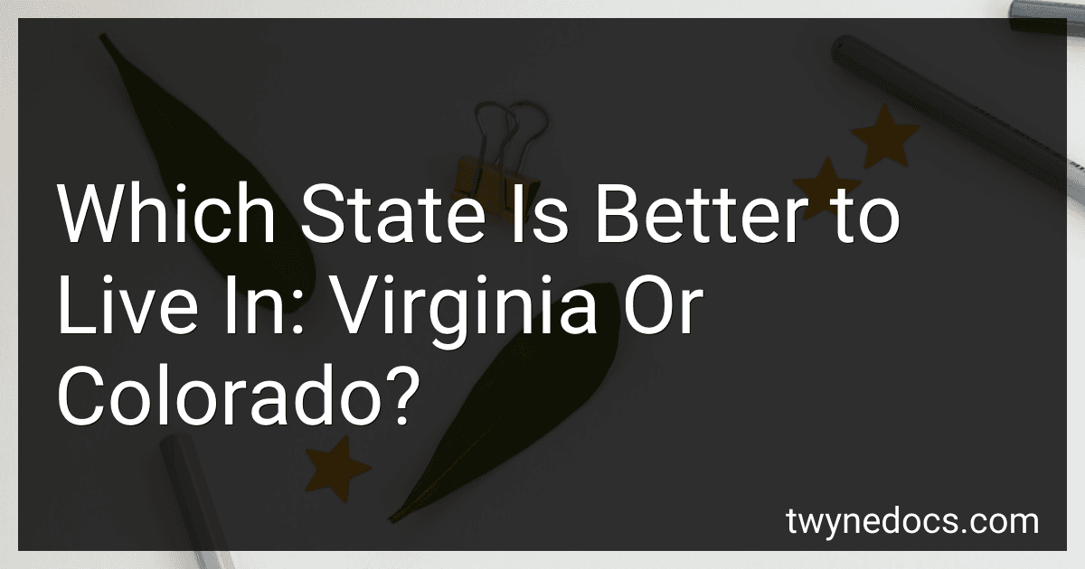 Which State Is Better to Live In: Virginia Or Colorado? image