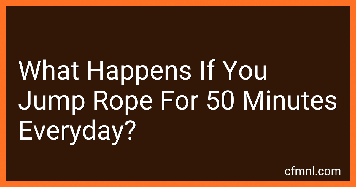 What Happens If You Jump Rope For 50 Minutes Everyday? preview