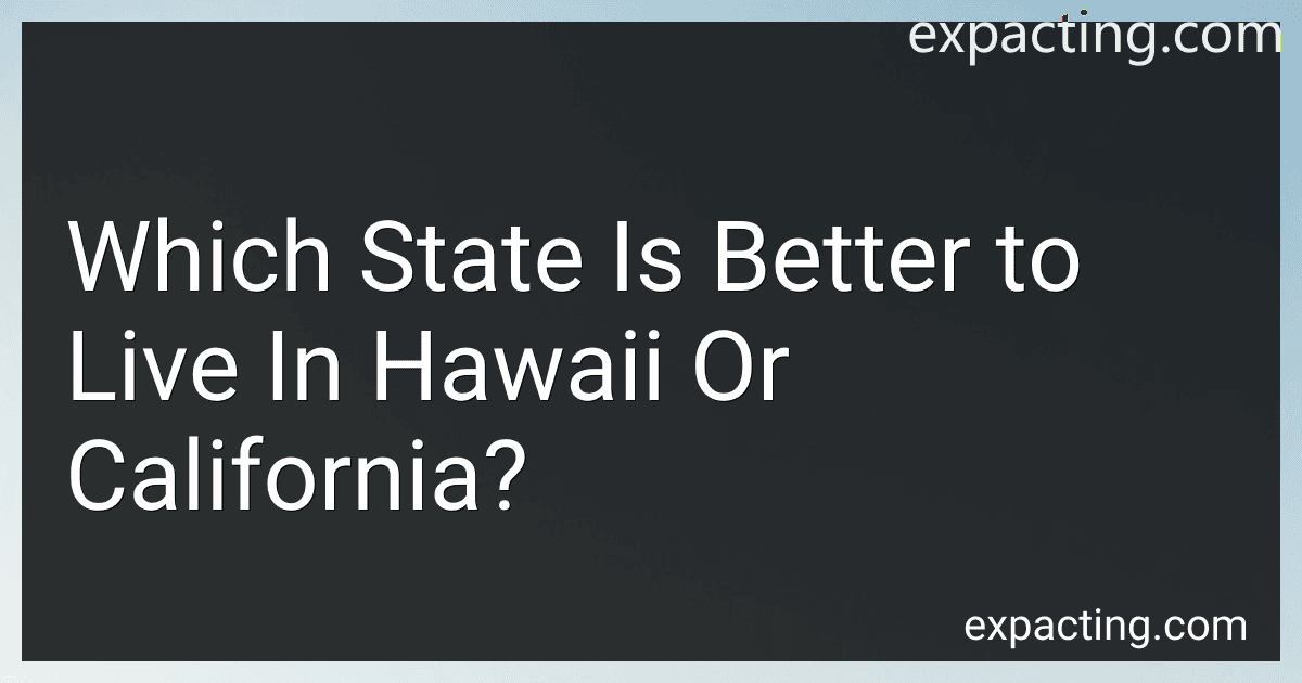 Which State Is Better to Live In Hawaii Or California? preview