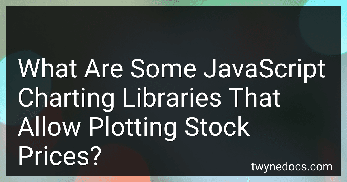 What Are Some JavaScript Charting Libraries That Allow Plotting Stock Prices? image