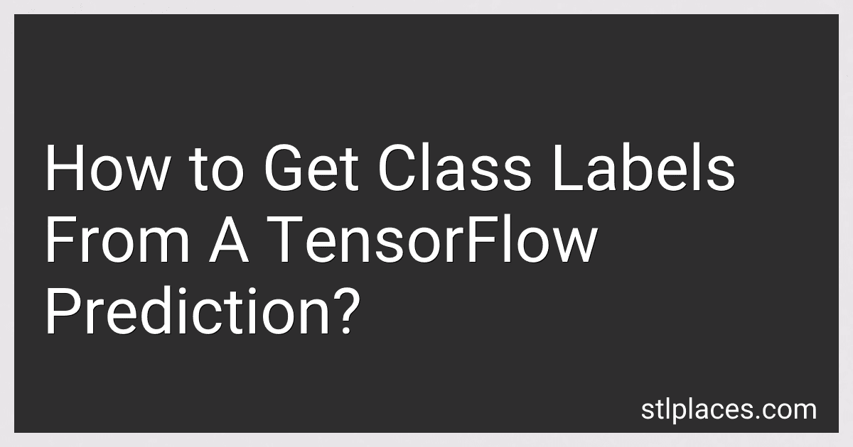 How to Get Class Labels From A TensorFlow Prediction? preview