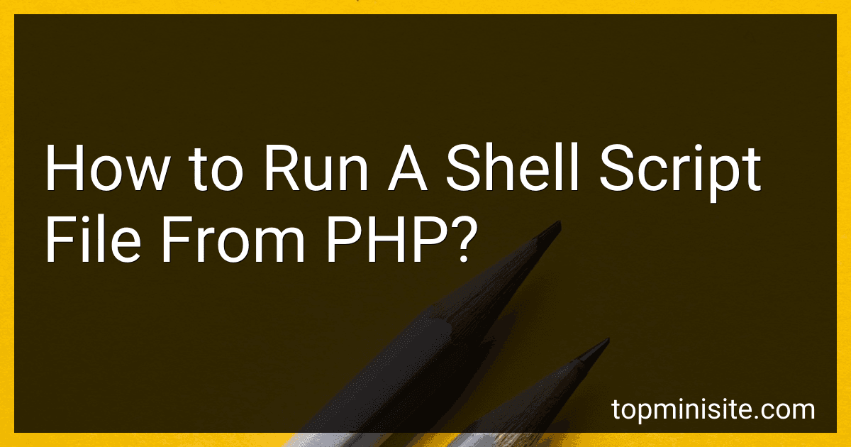 How to Run A Shell Script File From PHP? image